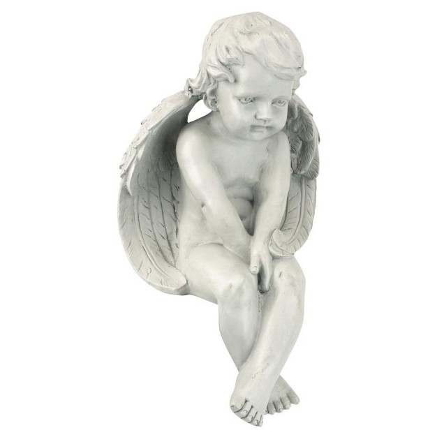 Design Toscano Angel Of Meditation Statue Off white