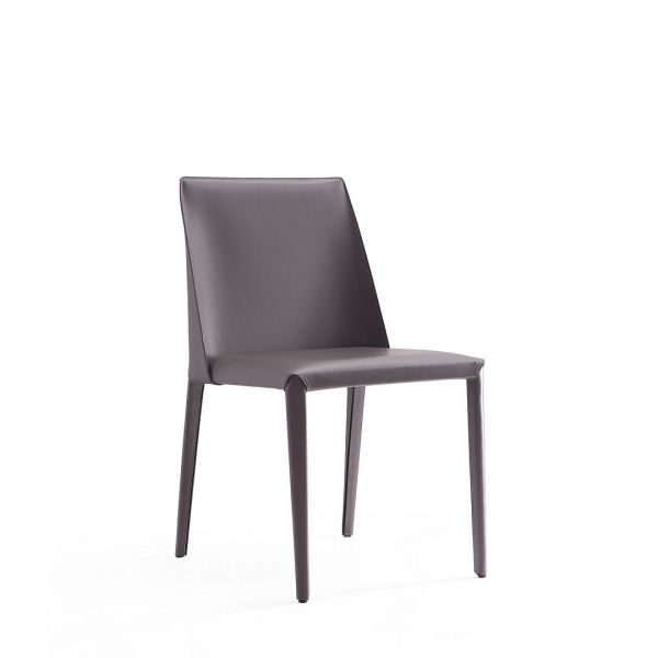 Paris Dining Chair in Grey-Set of 2