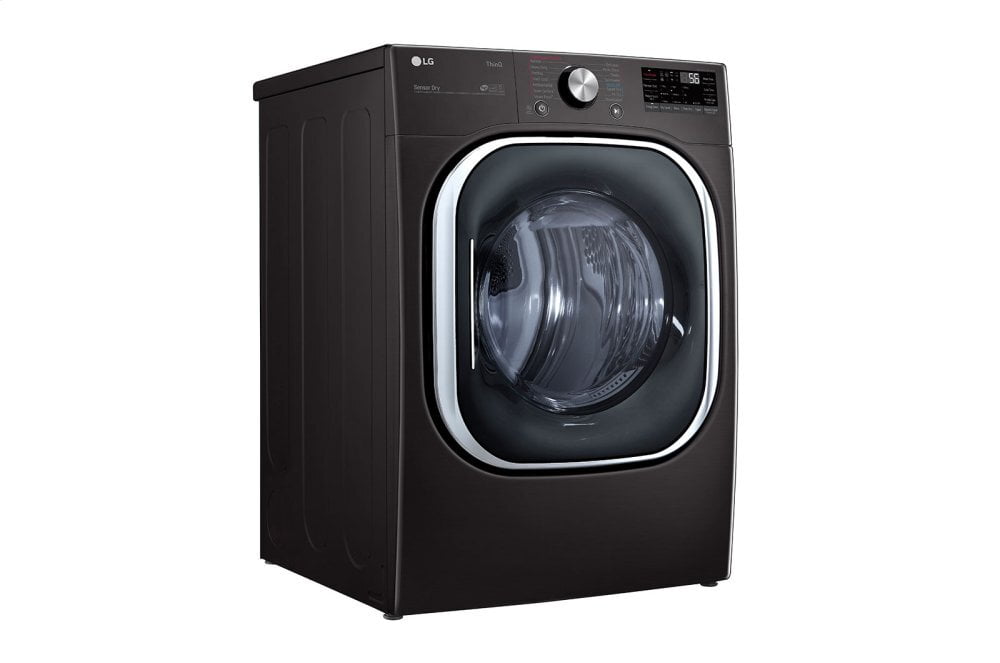 Lg DLEX4500B 7.4 Cu. Ft. Ultra Large Capacity Smart Wi-Fi Enabled Front Load Electric Dryer With Turbosteam™ And Built-In Intelligence