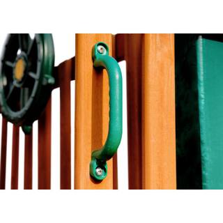 Swing-N-Slide Playsets Green Safety Handles (2-Pack) WS 4410