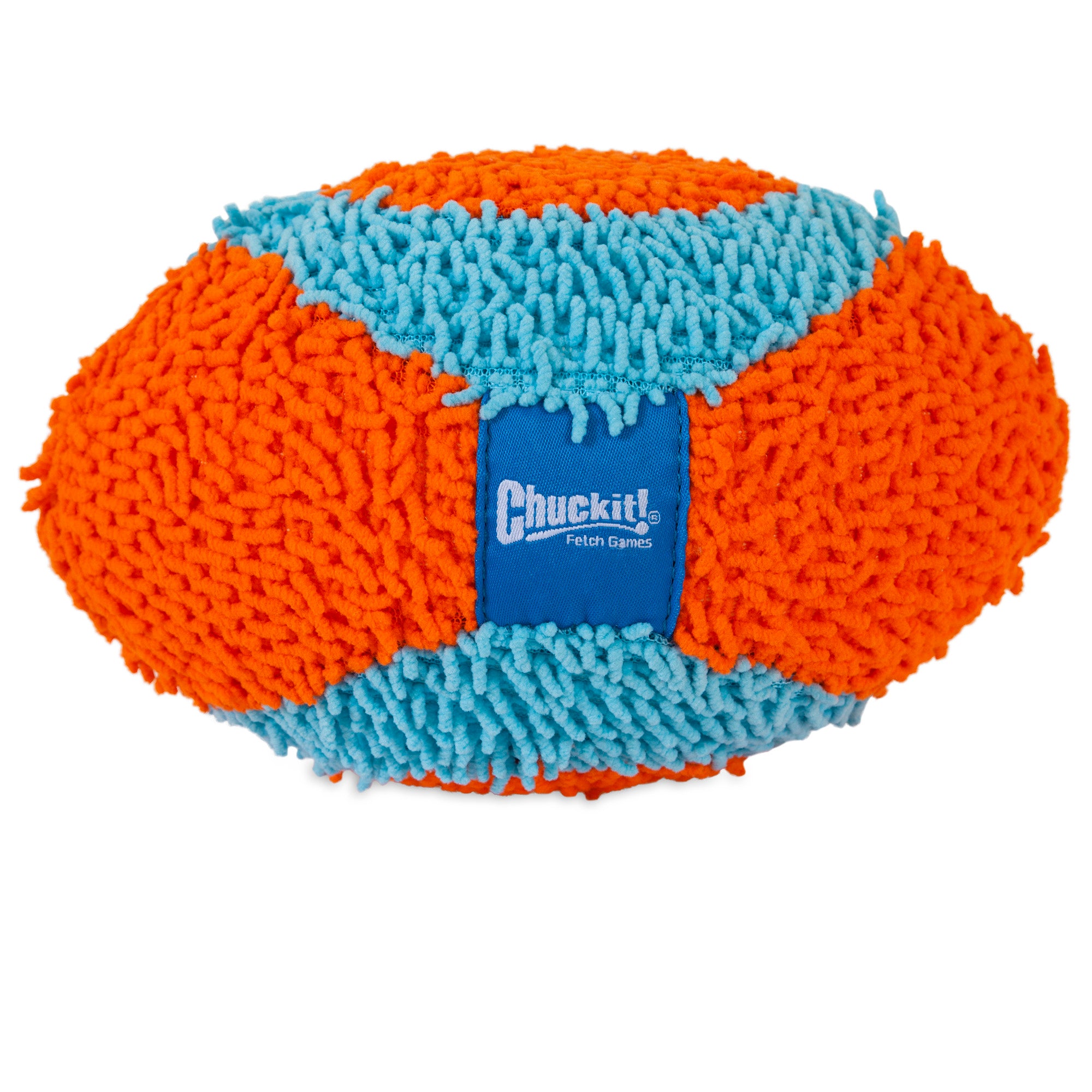 Chuckit! Indoor Fumbler Soft Chenille Football Dog Toy