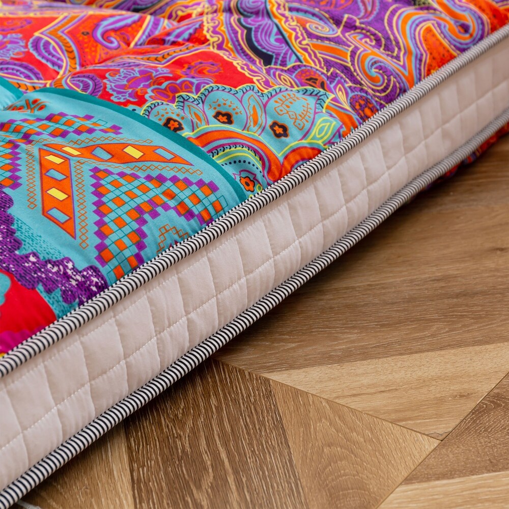 Bohemian Retro Padded Japanese Floor Futon Mattress