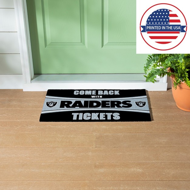 X 16 quot Woven Pvc Indoor Outdoor Doormat