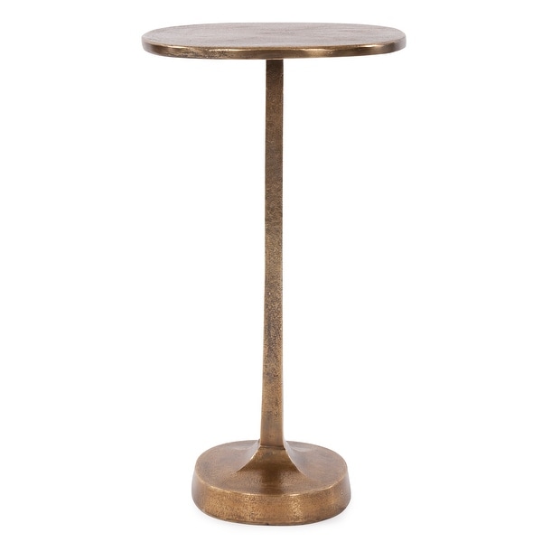 Allan Andrews Brass Cast Aluminum Martini Table