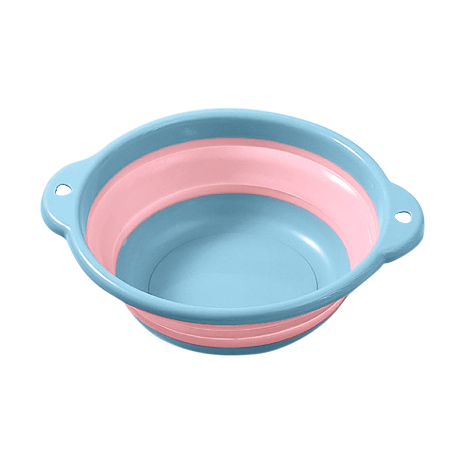 Lieteswe Multifunctional Portable Telescopic Folding Silicone Plastic Basin Washbasin