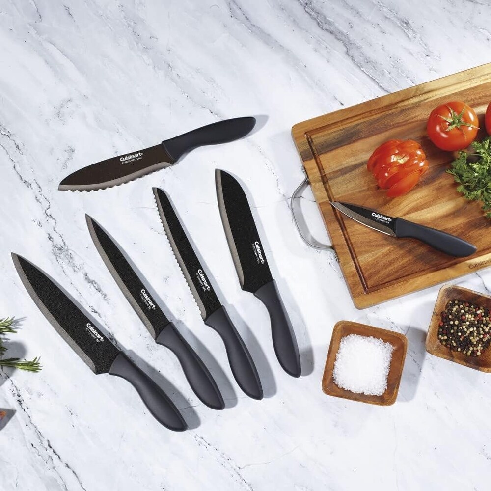 Cuisinart C77 12PMB Advantage Cutlery Set  12 Piece  Black