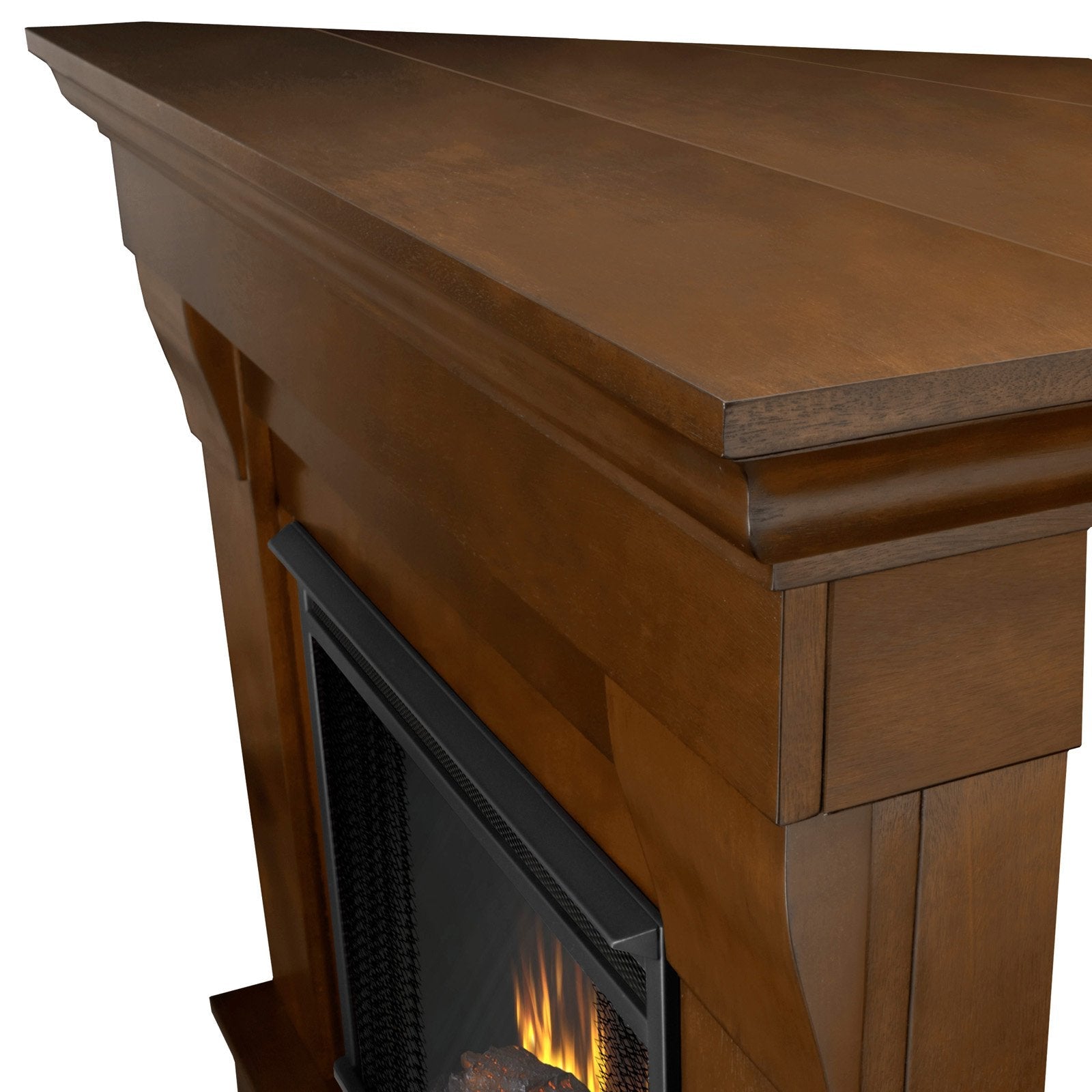 Real Flame Chateau Corner Electric Fireplace - Espresso