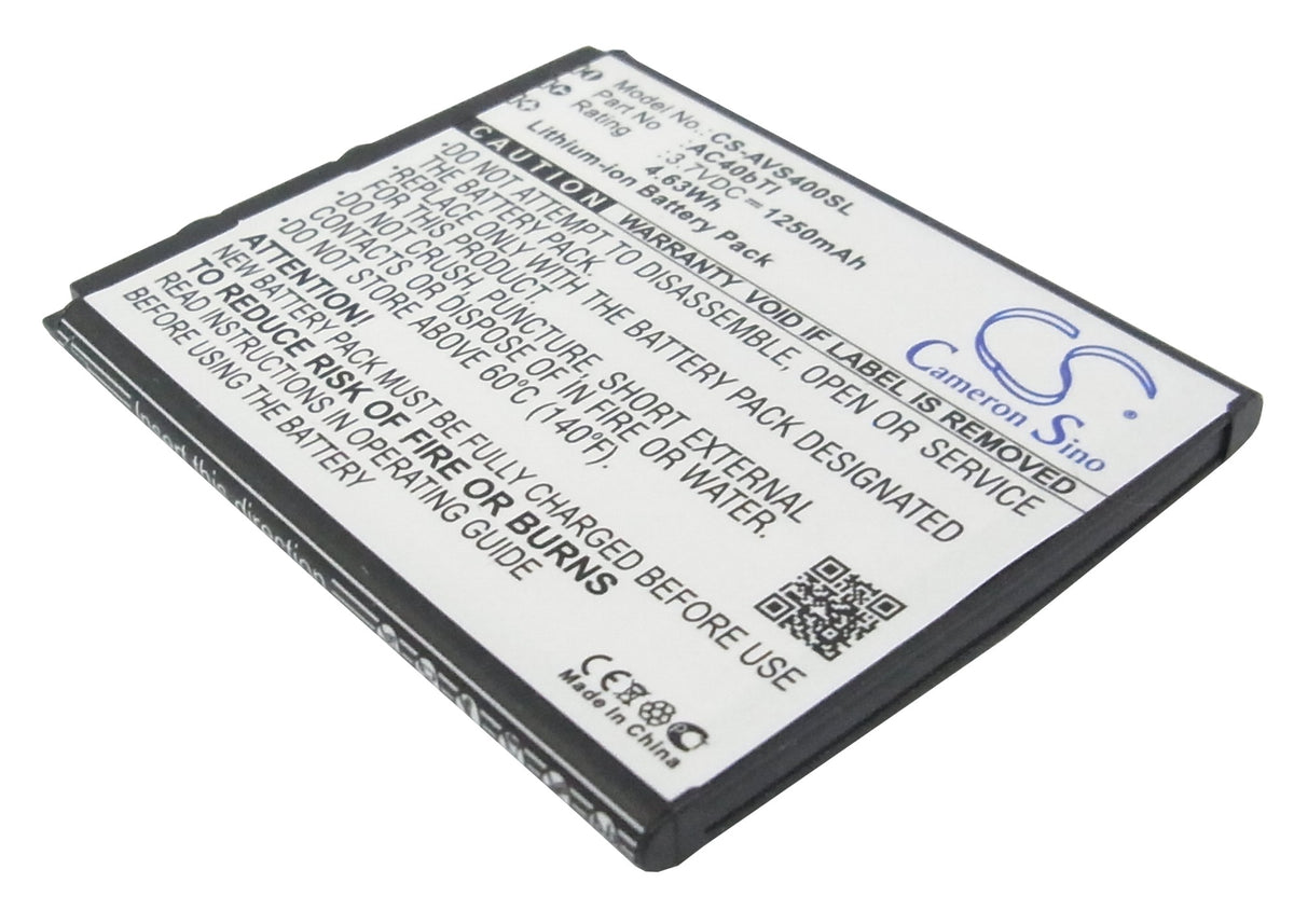 Archos 40b Titanium 40b Titanium Surround Titanium Replacement Battery BatteryClerkcom Mobile Phone