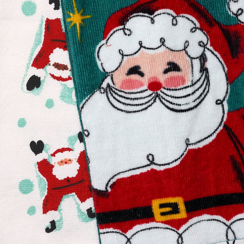 St. Nicholas Square? 2-Pack Santa Kitchen Towels