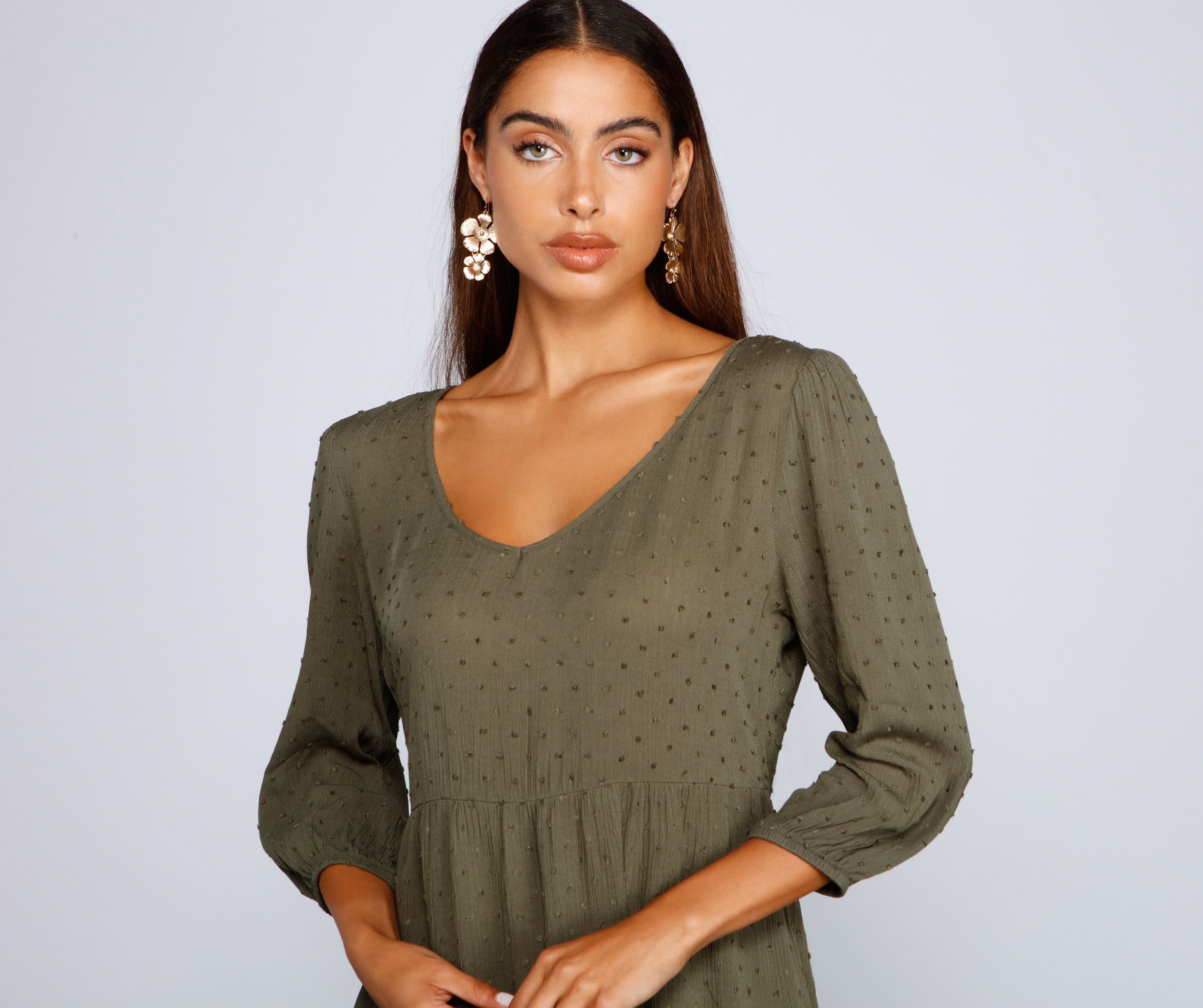 Effortless Vibes Babydoll Dress