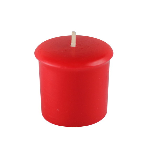 Jeco 24pk Mini Pressed Ivory Votive Candles