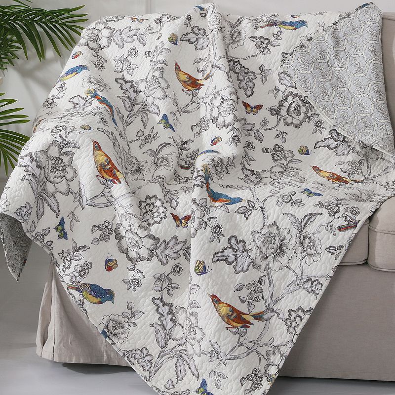 Levtex Mockingbird Quilted Throw