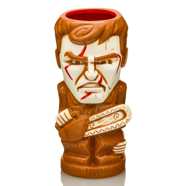 Beeline Creative Geeki Tikis The Evil Dead Ash Williams Ceramic Mug Holds 18 Ounces