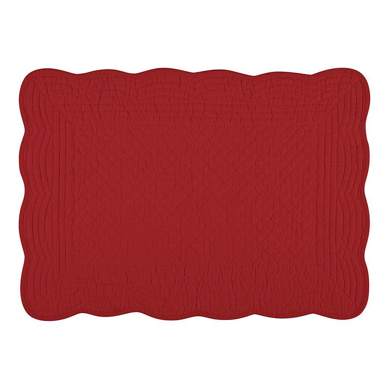 KAF HOME Flax Boutis Placemats 4-pk.