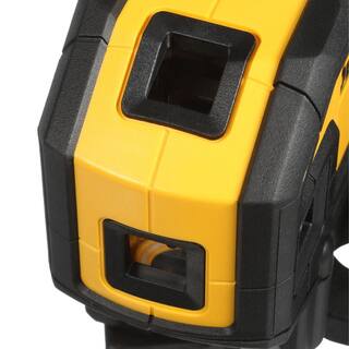 DW 165 ft. Red Self-Leveling 5-Spot  Horizontal Line Laser Level with (3) AA Batteries  Case DW0851