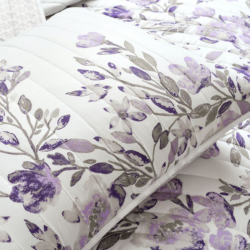 Lush Decor Tanisha Reversible Quilt Set with Shams