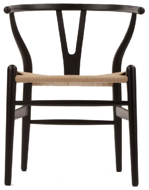 Wood Cord Chair (Set Of 4)   Midcentury   Dining Chairs   by AFB Decor  Houzz