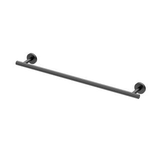 Gatco Level 18 in. Towel Bar in Matte Black 5341MX