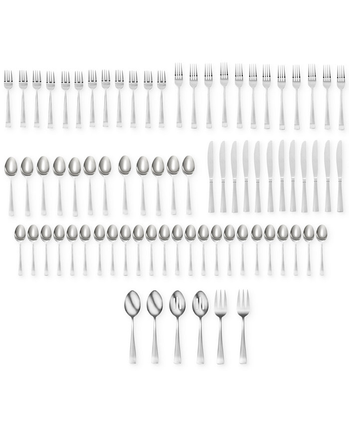 Oneida Avery 78-Pc. Flatware Set Service for 12