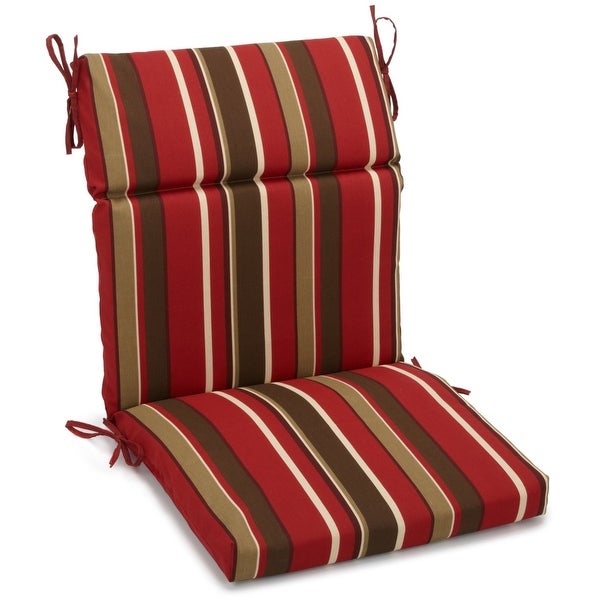 20-inch by 42-inch Three-section Outdoor Seat/Back Chair Cushion