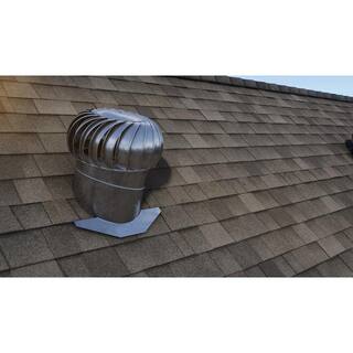 Air Vent 14 in. Mill Aluminum Internally Braced Wind Roof Turbine TIB14SML