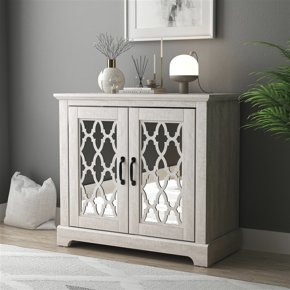 GALANO Heron 2 Door Accent Cabinet   32.4\