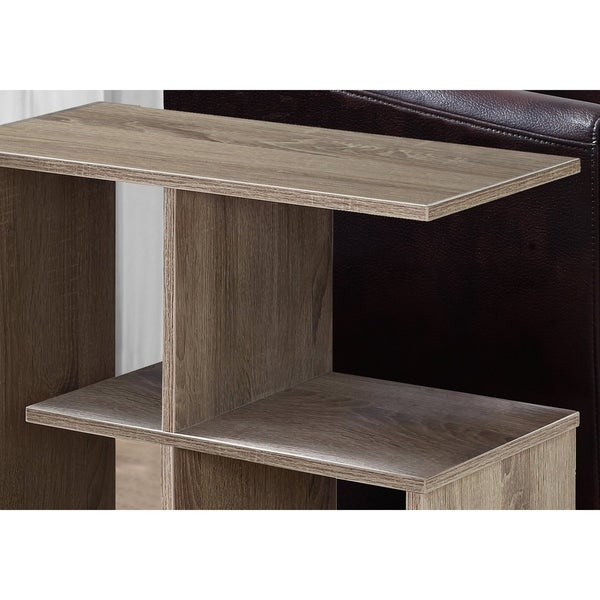 Accent Table， Side， End， Narrow， Small， 3 Tier， Living Room， Bedroom， Laminate， Contemporary， Modern