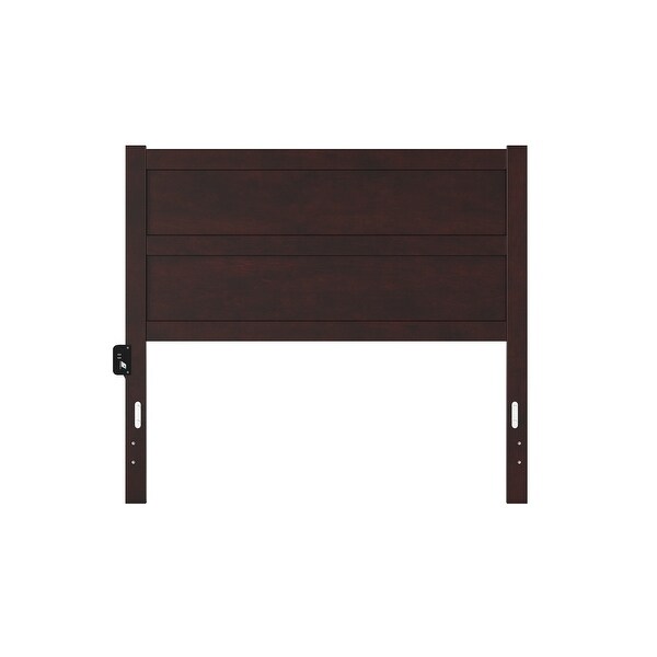 NoHo Full Panel Headboard in Espresso - - 37219650