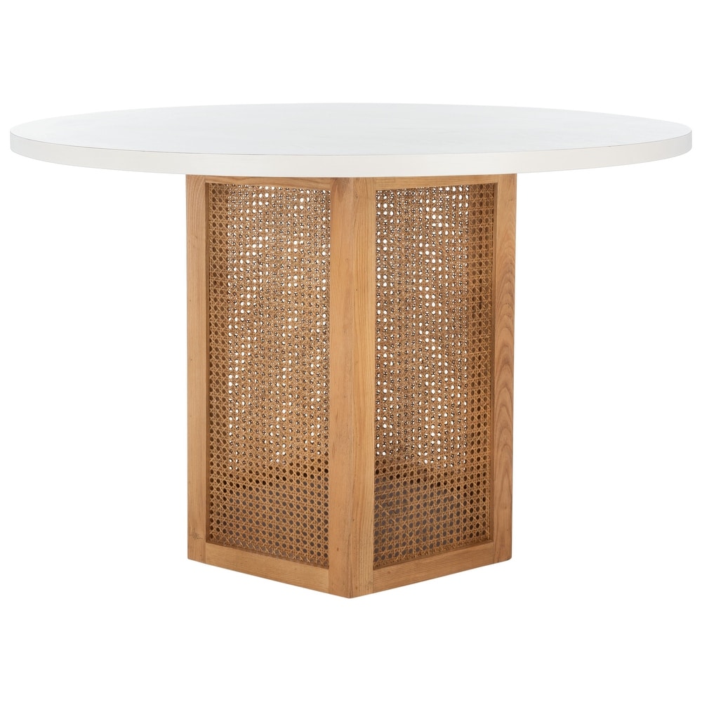 SAFAVIEH Danez Cane Dining Table   47.3\