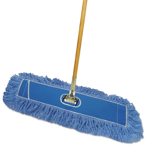 Boardwalk Looped-End Dust Mop Kit | 24 x 5， 60