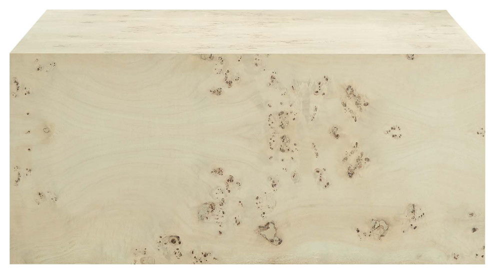 MODWAY Cosmos 36 quotSquare Burl Wood Coffee Table   Transitional   Coffee Tables   by Modern Furniture LLC  Houzz