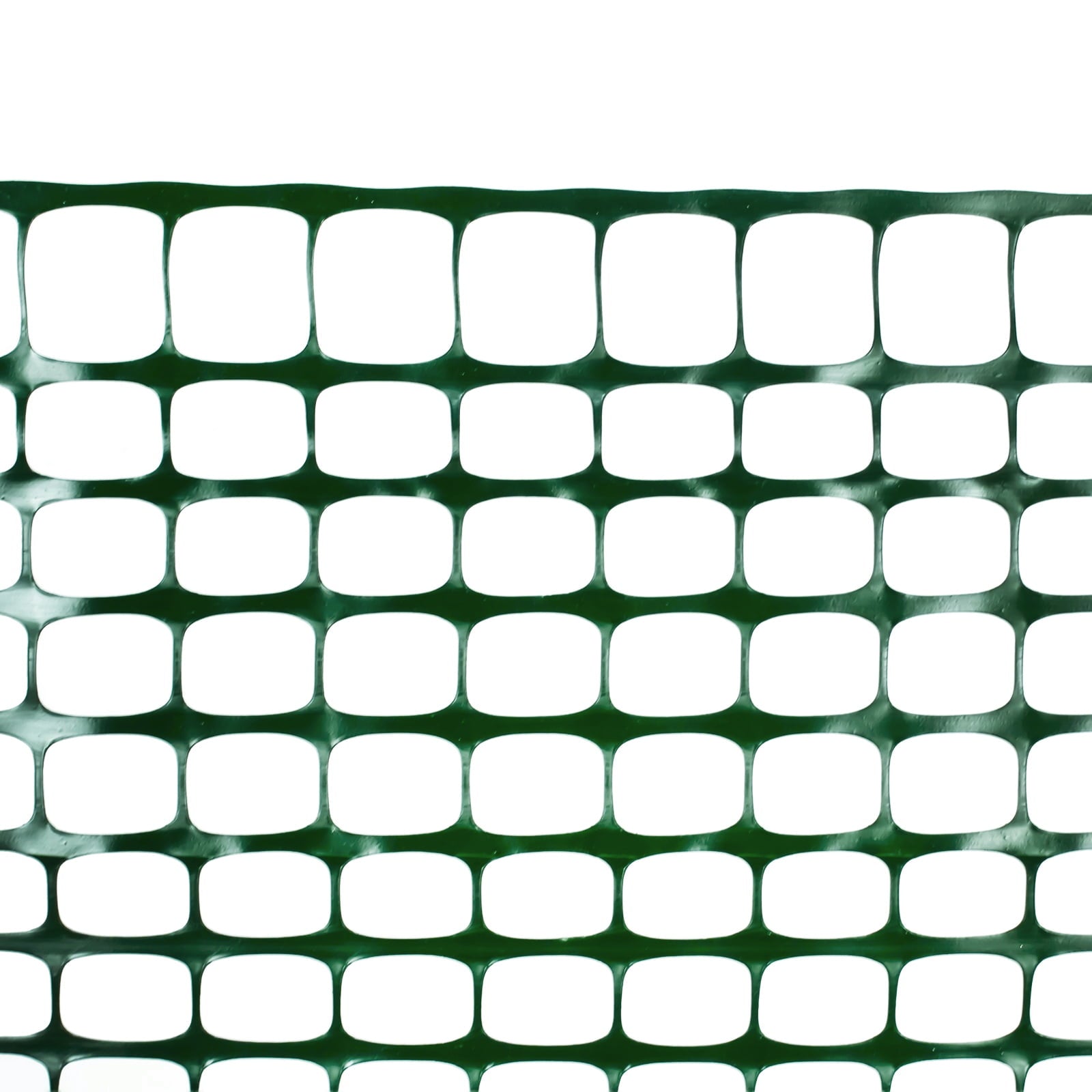 Bibana 4x100ft Garden Fence Outdoor Snow Fence Plastic Safety Netting Barrier for Patio, Porch, Backyard (Green)