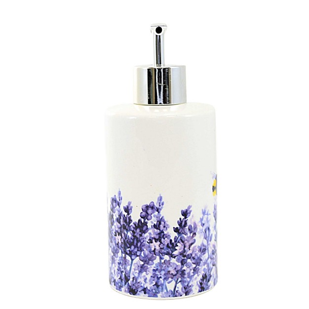 Abbott Collection Tabletop Lavender amp Bees Soap lotion One Soap lotion Dispenser 6 5 Inches Dispenser 27provence pump Ceramic