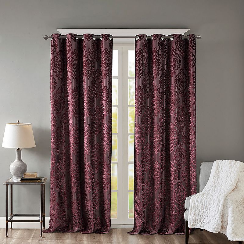 SunSmart 1-Panel Elysia 100% Blackout Window Curtain