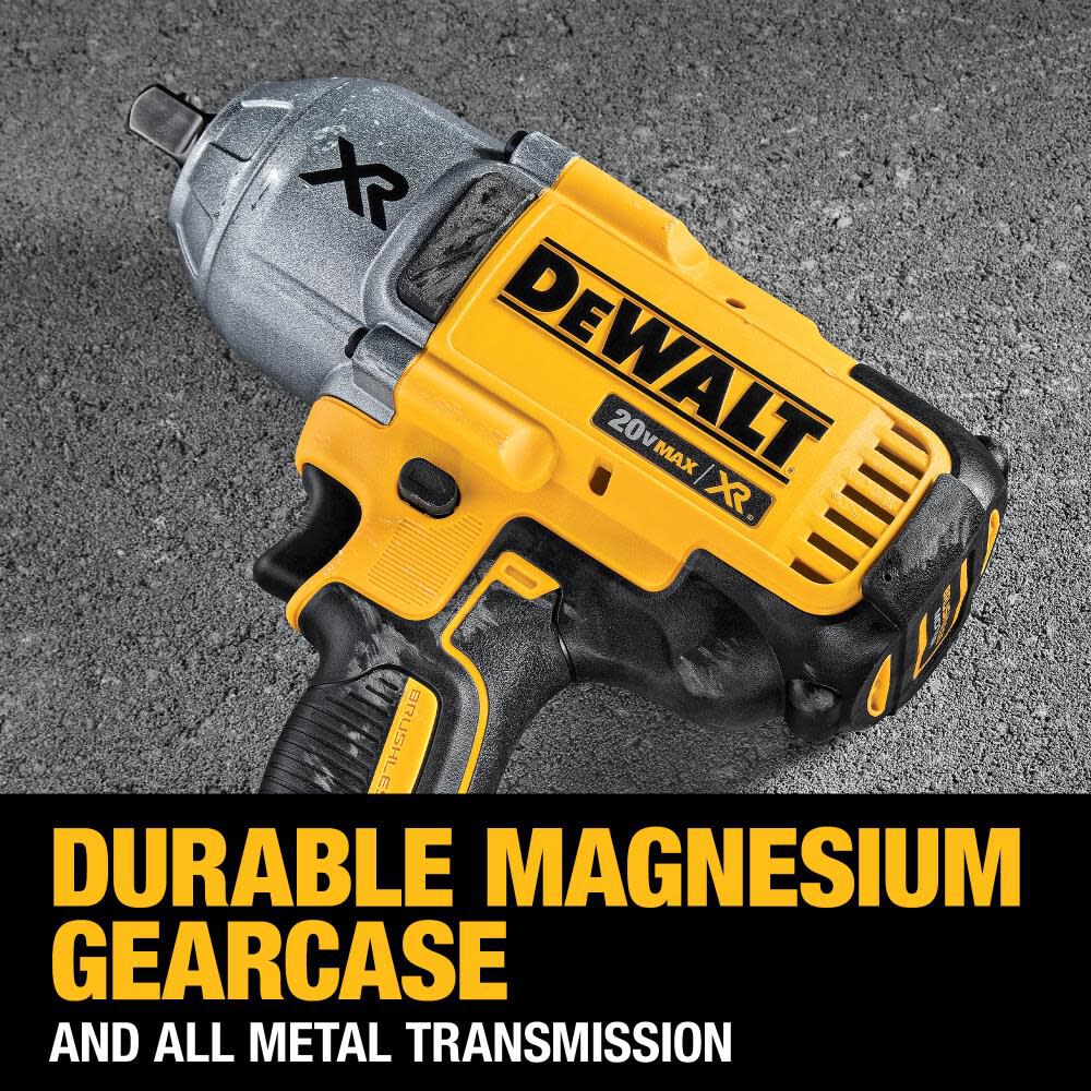 DEWALT 20V MAX XR 1/2" Impact Wrench with Detent Pin Anvil Bare Tool DCF899B from DEWALT