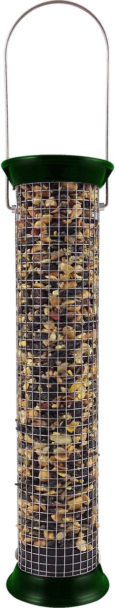 Droll Yankees New Generation Metal Peanut Bird Feeder， 13-in