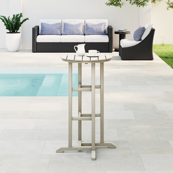 Polytrends Laguna Hdpe All Weather Outdoor Patio 24