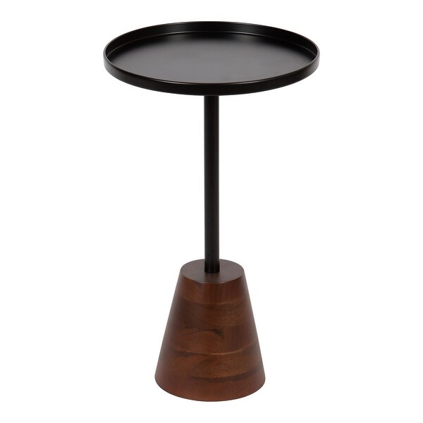 Kate and Laurel Tira Round Side Table