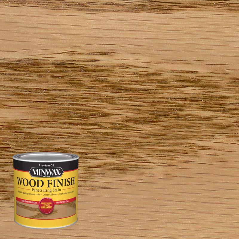 STAIN MINWX8OZ FRUITWOOD