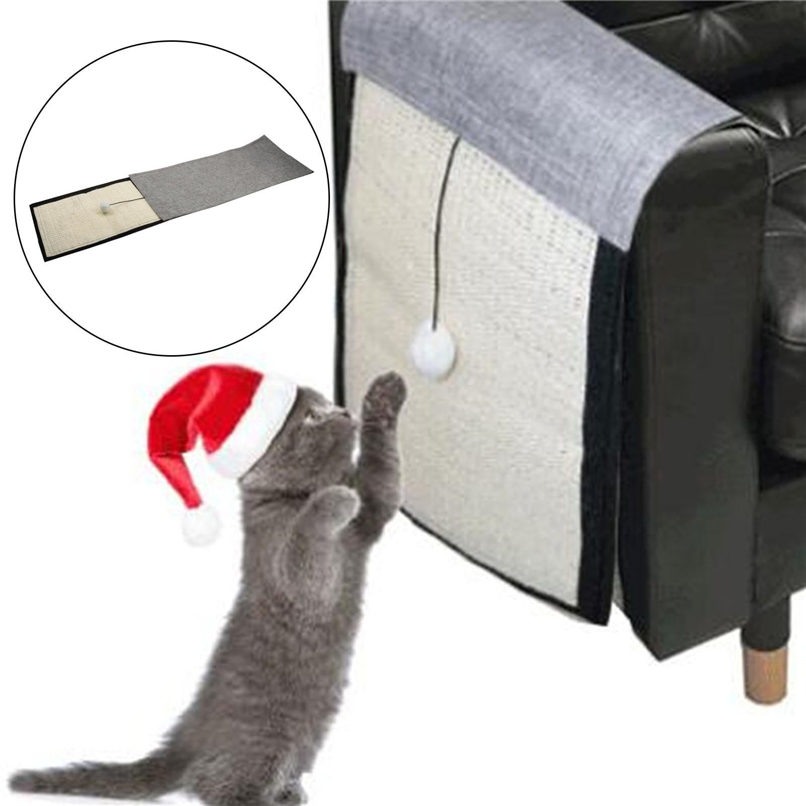 Durable Pet Cat Scratching Mat Sisal Furniture Chair 108x30cm Cat