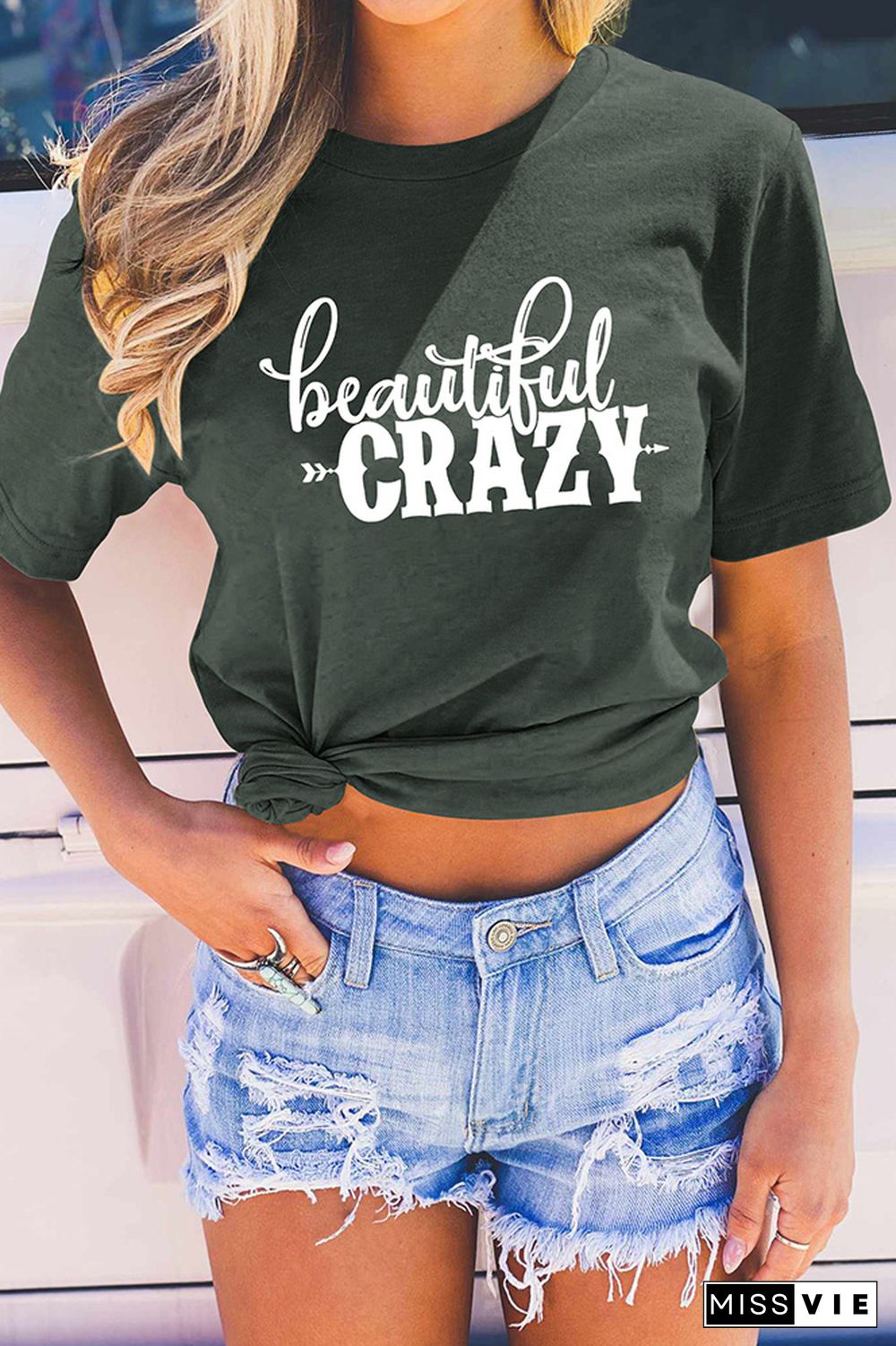 Beautiful Crazy Graphic Tee