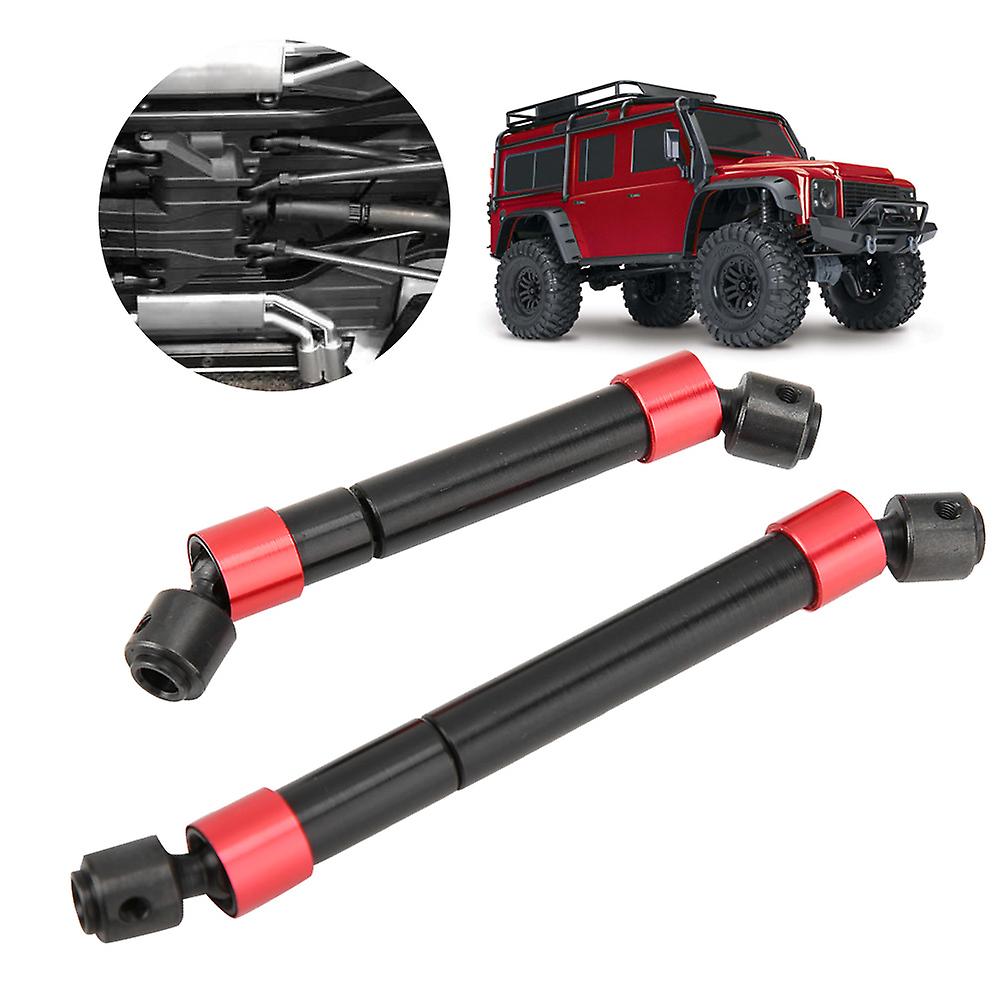 2pcs Rc Car Front And Rear Drive Shaft Fit For Traxxas Trx-4 Rc Crawler