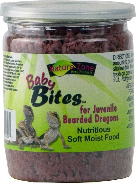 Nature Zone Bites Juvenile Bearded Dragon Food