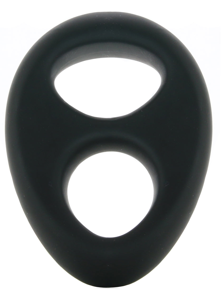 Renegade Romeo Soft Silicone Dual Ring in Black