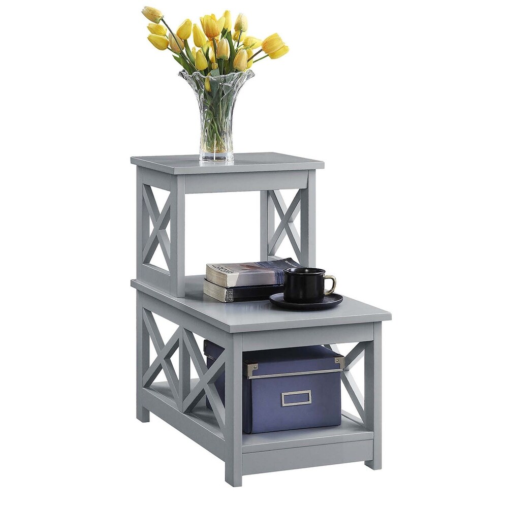 Convenience Concepts Oxford 2 Step Chairside End Table