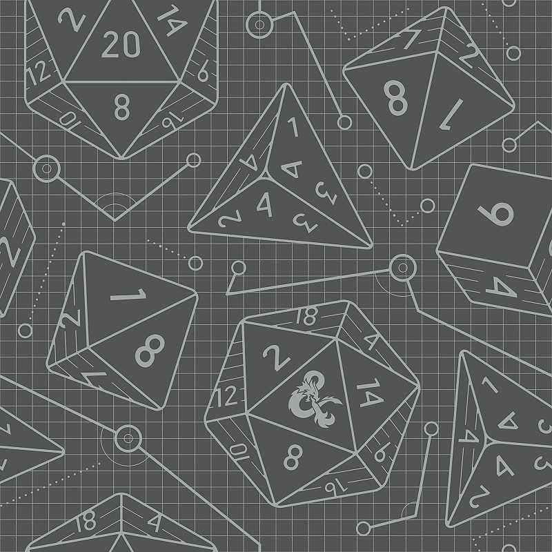 RoomMates Dungeons and Dragons Peel and Stick Wallpaper