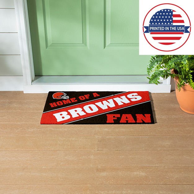 Evergreen Cleveland Browns Pvc Mat Color