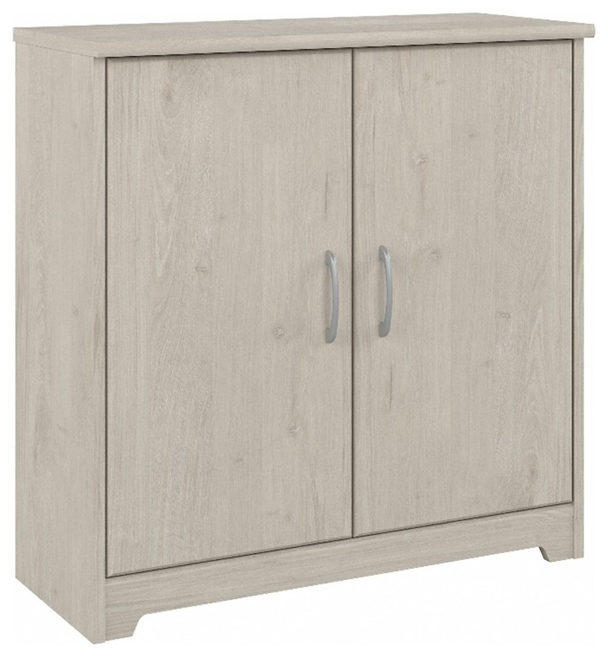 Bush Furniture Cabot Small Entryway Cabinet in Modern Walnut   Engineered Wood   Accent Chests And Cabinets   by Homesquare  Houzz