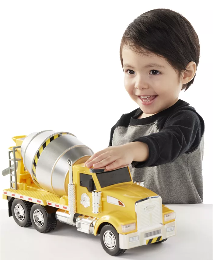 Fast Lane Cement Truck with Lights Sounds  Created for You by Toys R Us