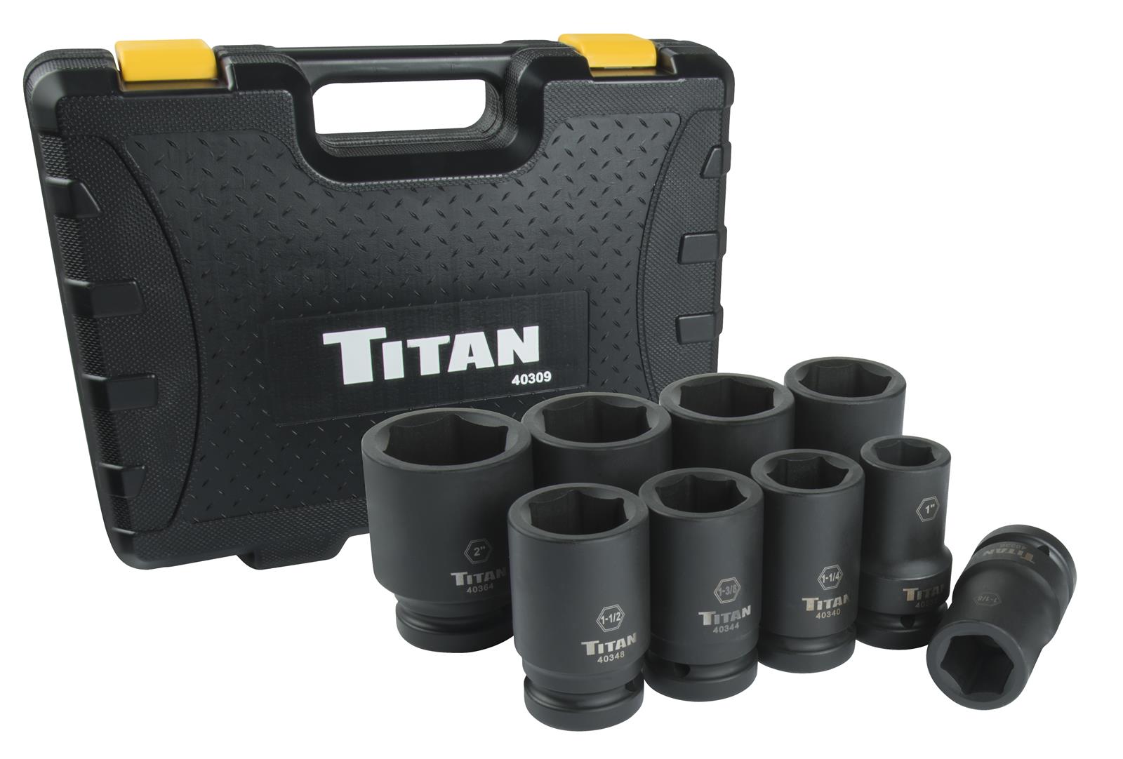 Titan Tools 40309 Titan Impact Socket Sets